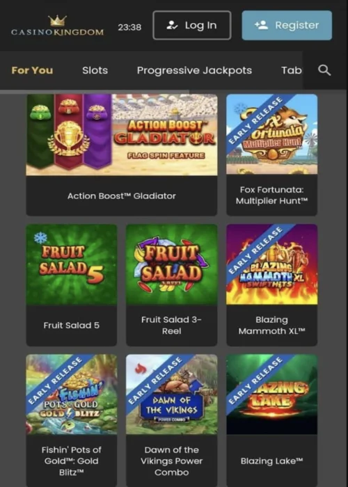 Offers Kingdom Casino<